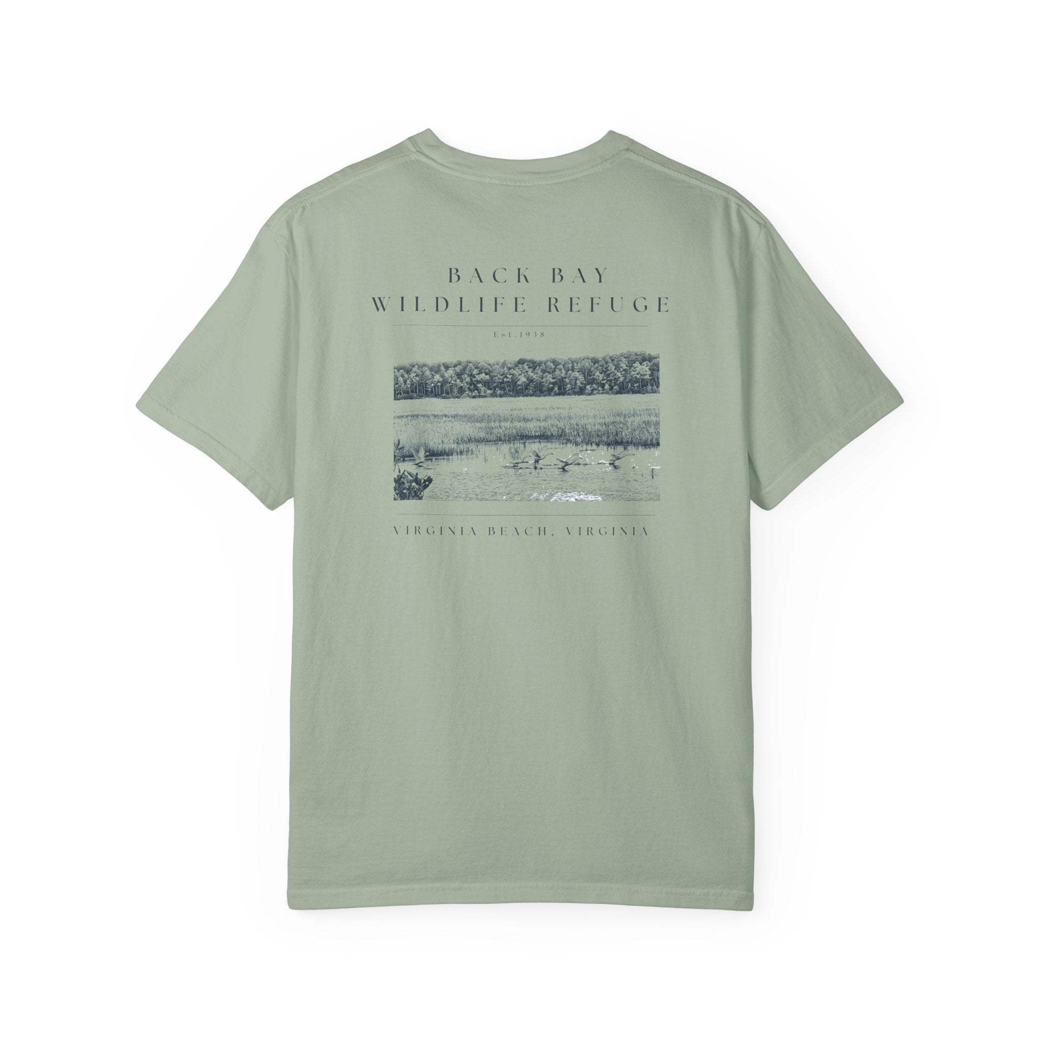 Back Bay Wildlife Refuge Graphic T-Shirt