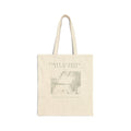 First Landing At Sunset  Canvas Tote