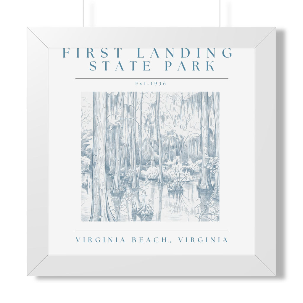 First Landing State Park Cypress Swamp Framed Art