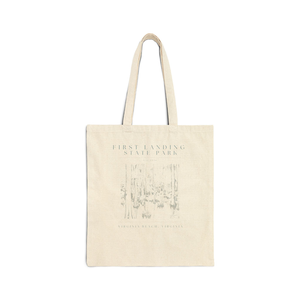 First Landing Cypress Swamp  Canvas Tote