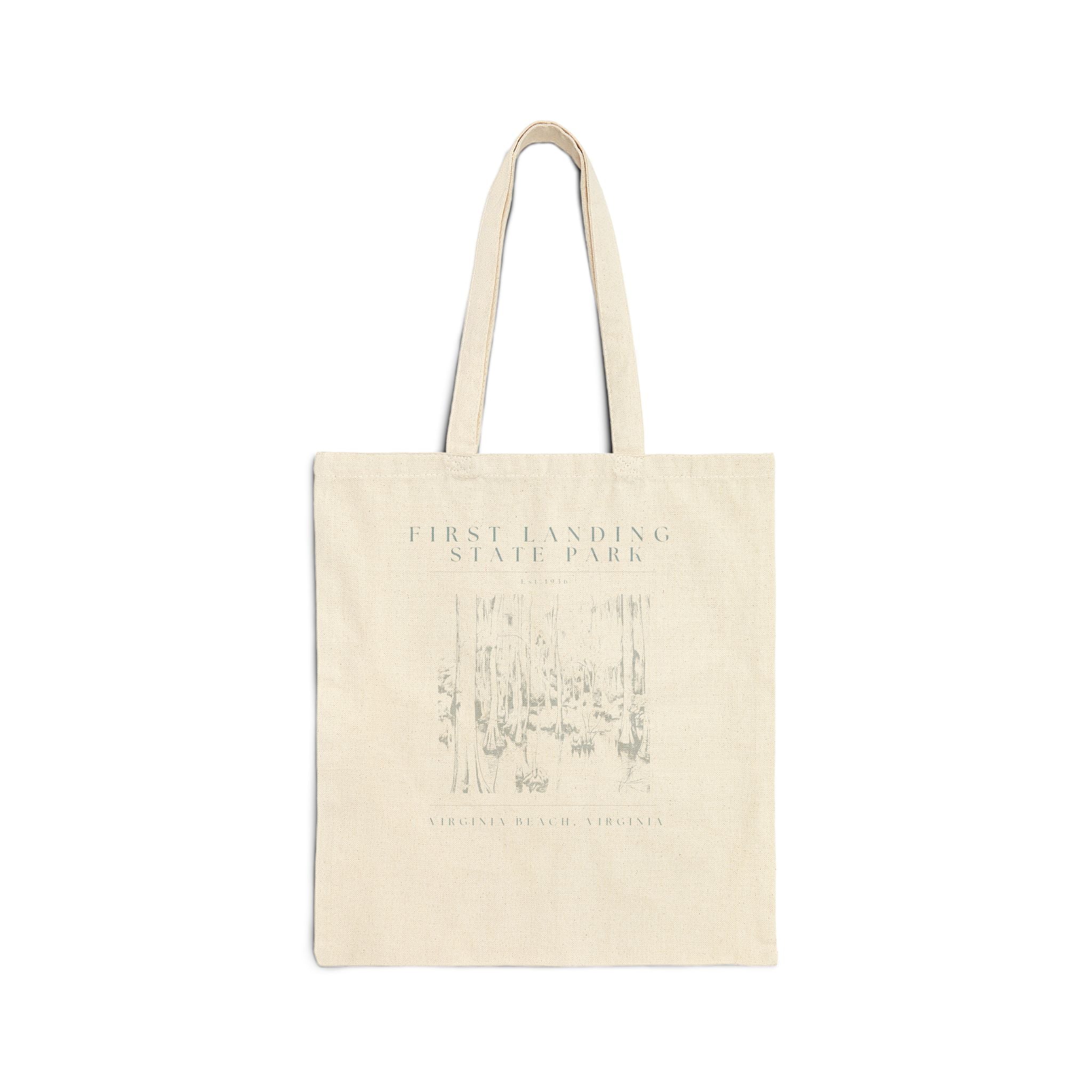 First Landing Cypress Swamp  Canvas Tote