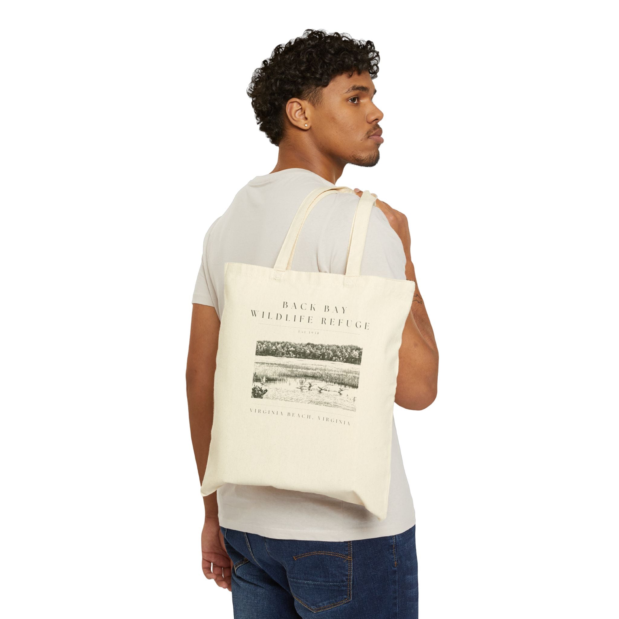 Back Bay Canvas Tote