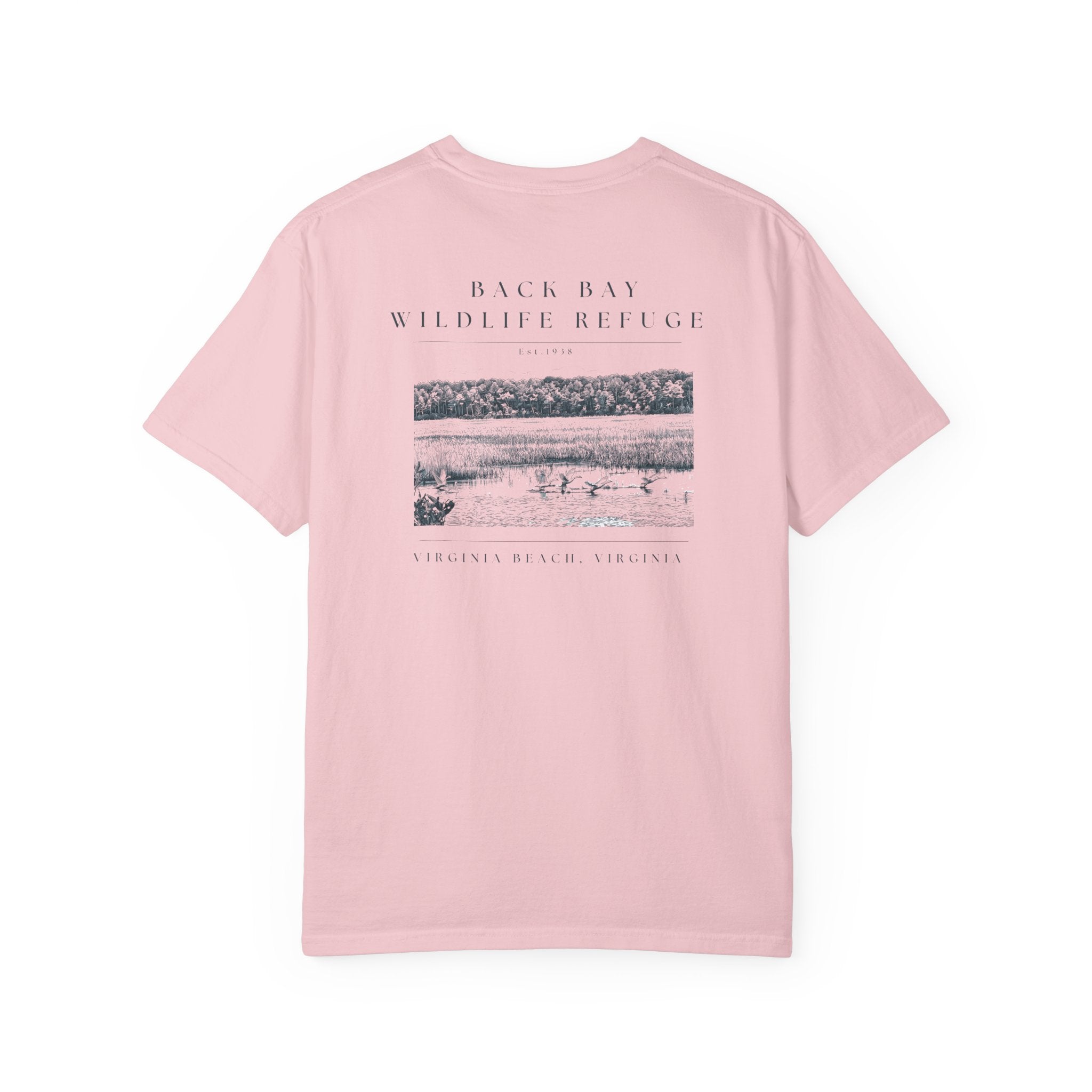 Back Bay Wildlife Refuge Graphic T-Shirt