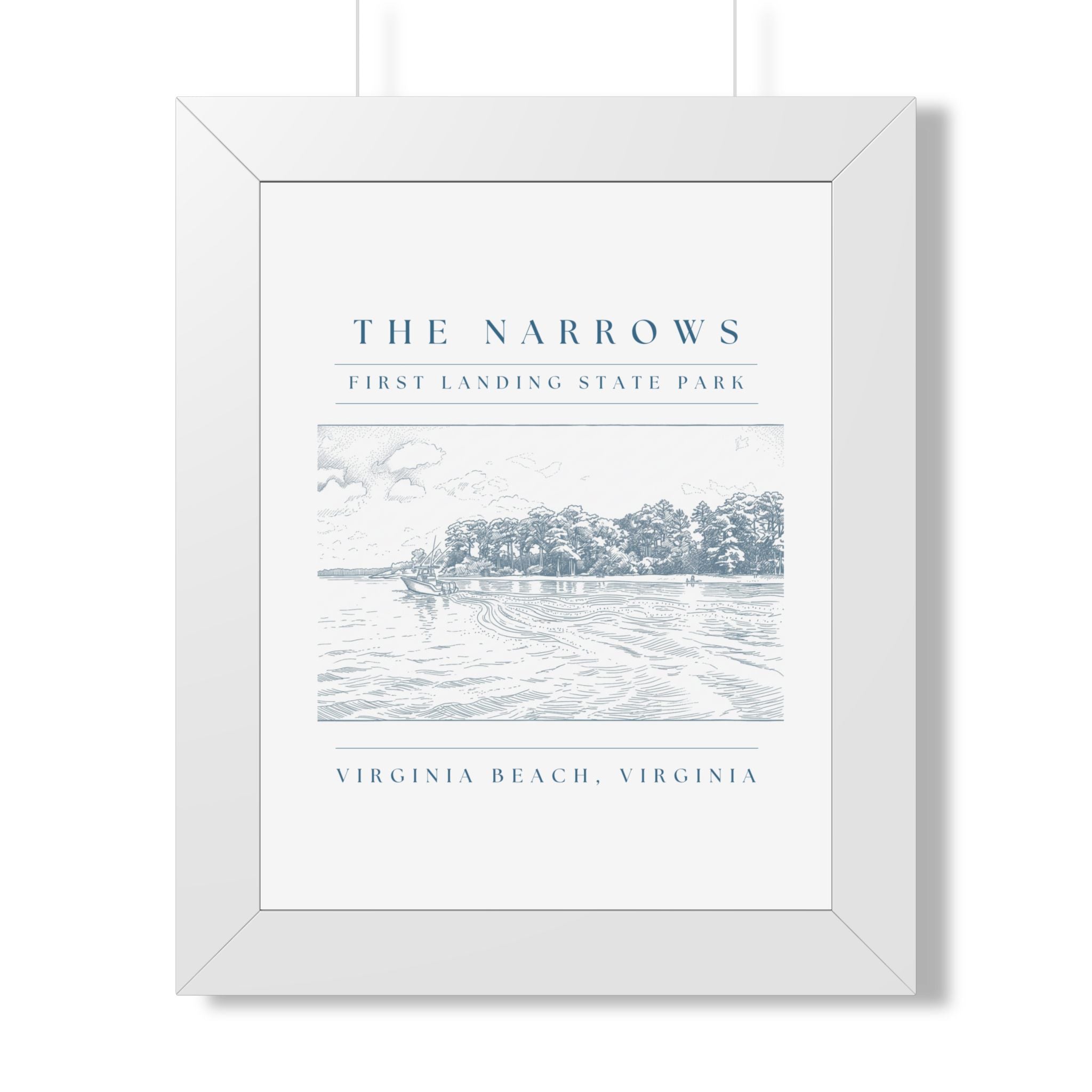 The Narrows Framed Art