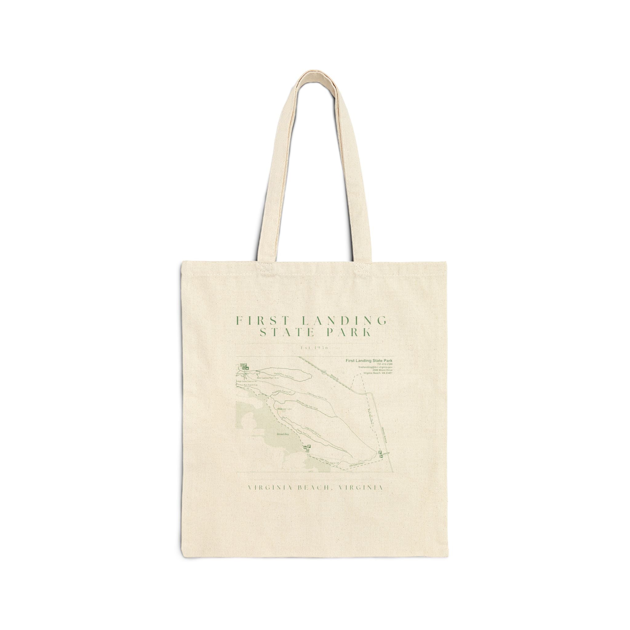 Cape Henry Trail Canvas Tote