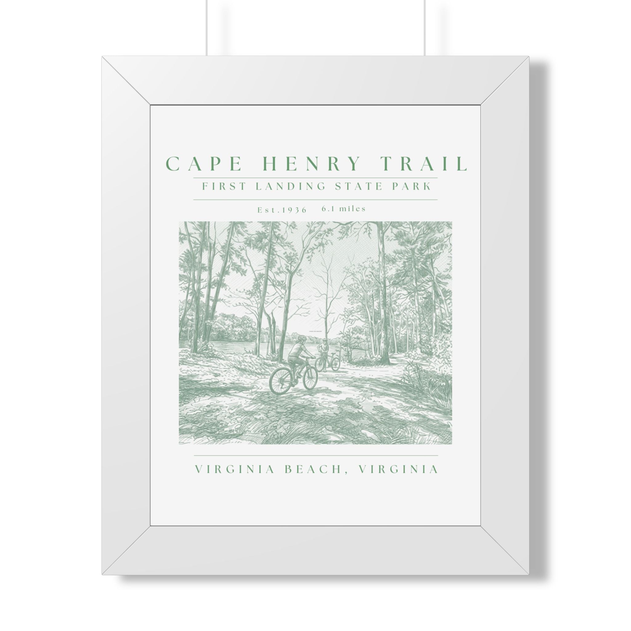 Cape Henry Trail Framed Art