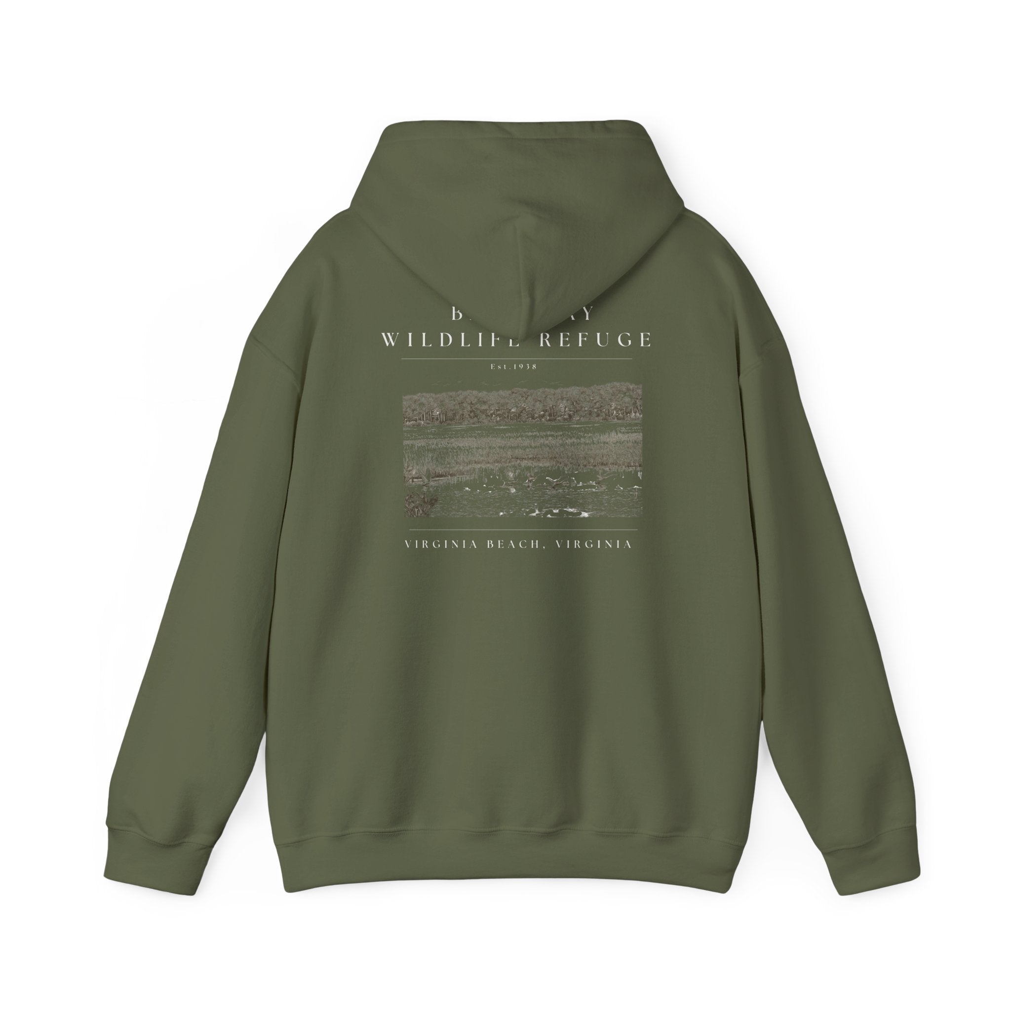 Back Bay Wildlife Refuge Hoodie