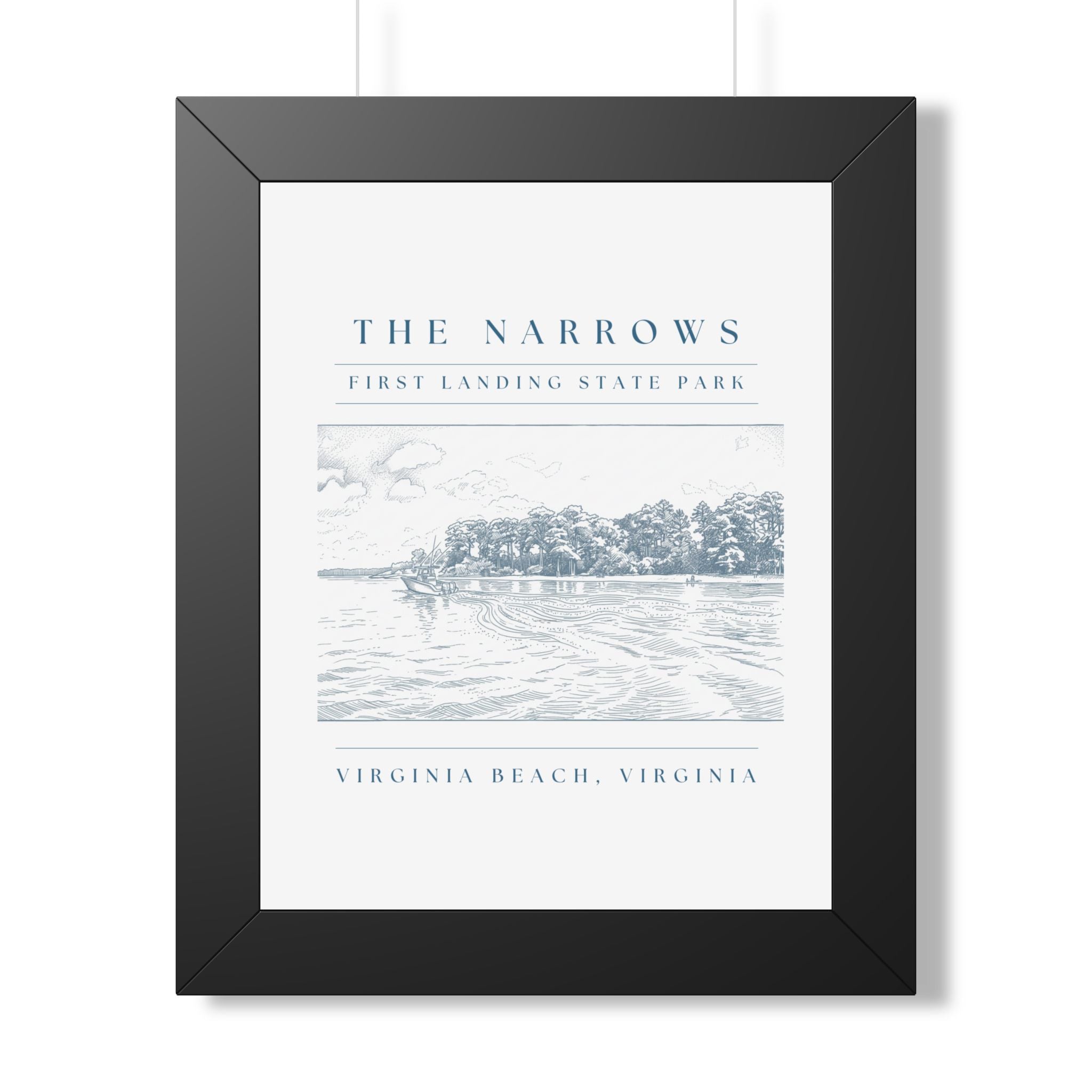 The Narrows Framed Art