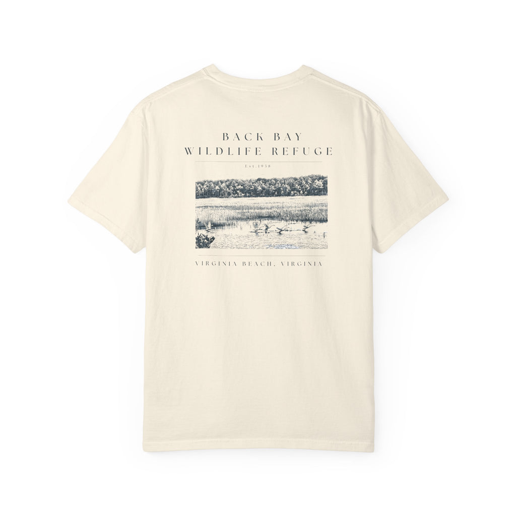 Back Bay Wildlife Refuge Graphic T-Shirt