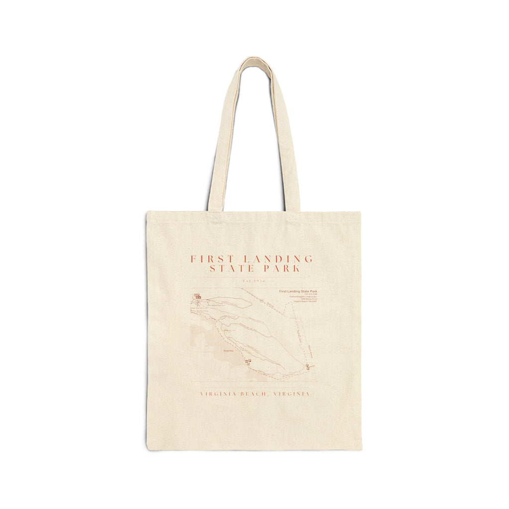 Osmanthus Trail Canvas Tote