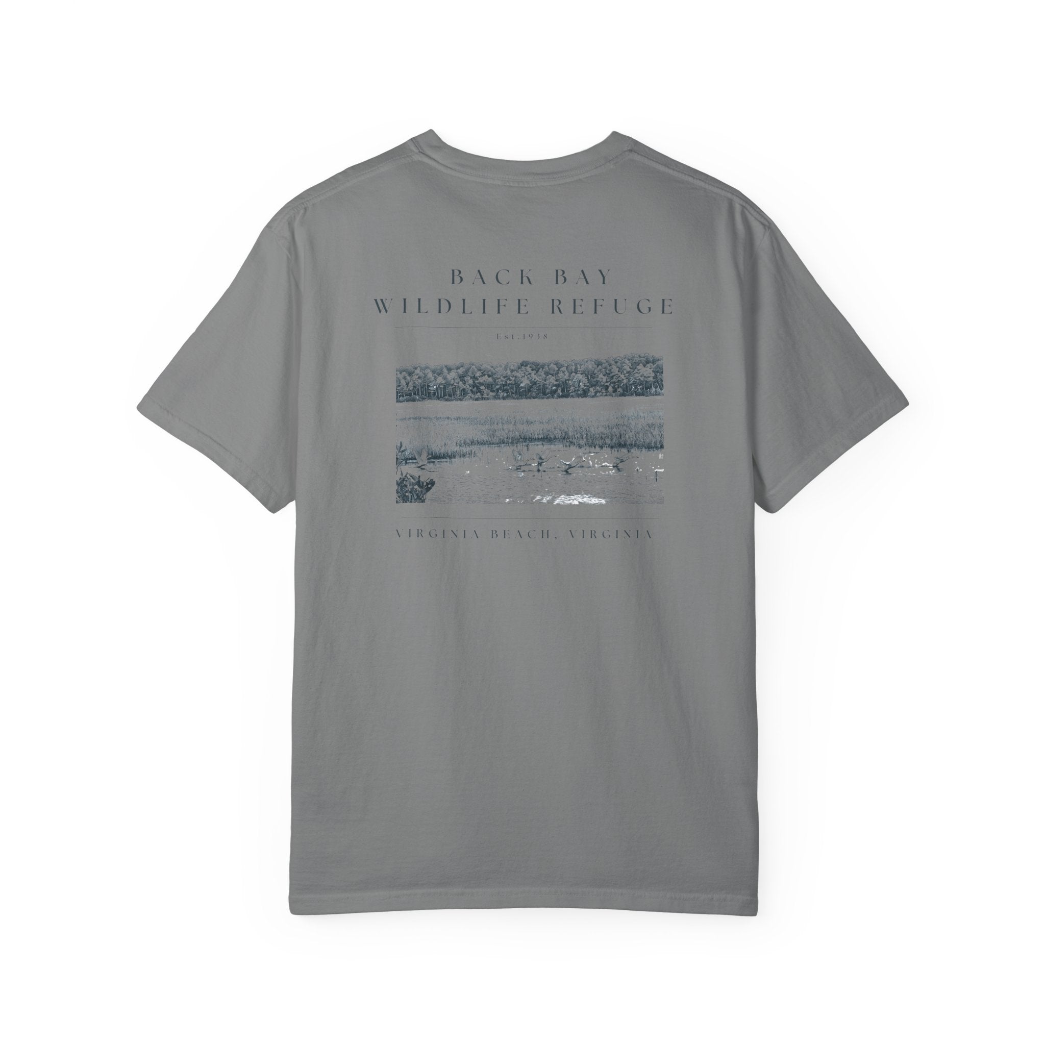 Back Bay Wildlife Refuge Graphic T-Shirt