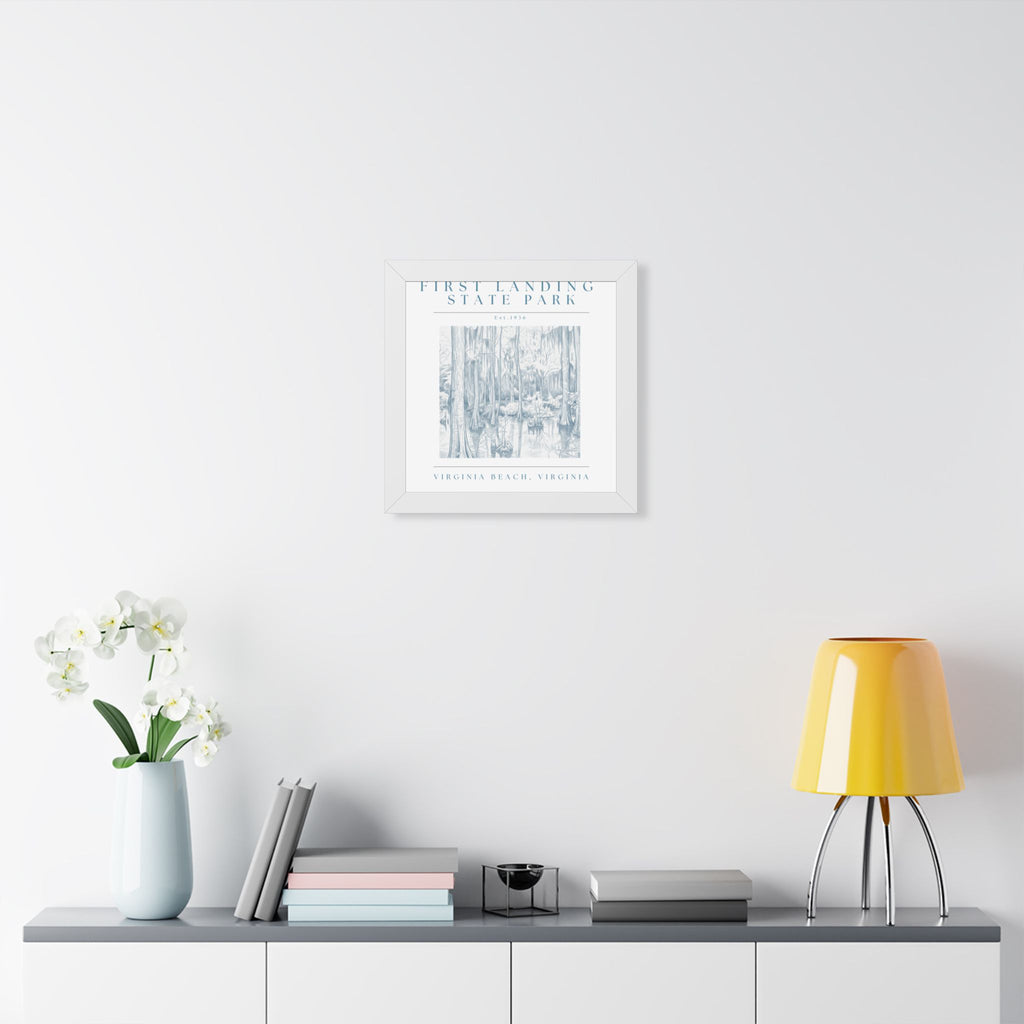 First Landing State Park Cypress Swamp Framed Art