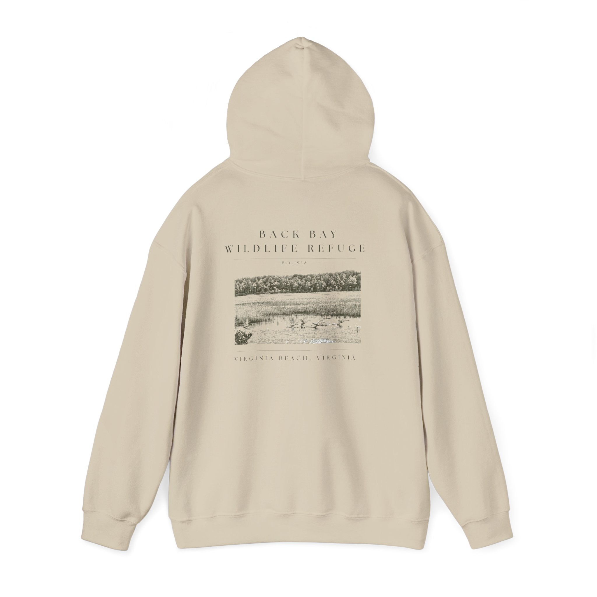 Back Bay Wildlife Refuge Hoodie