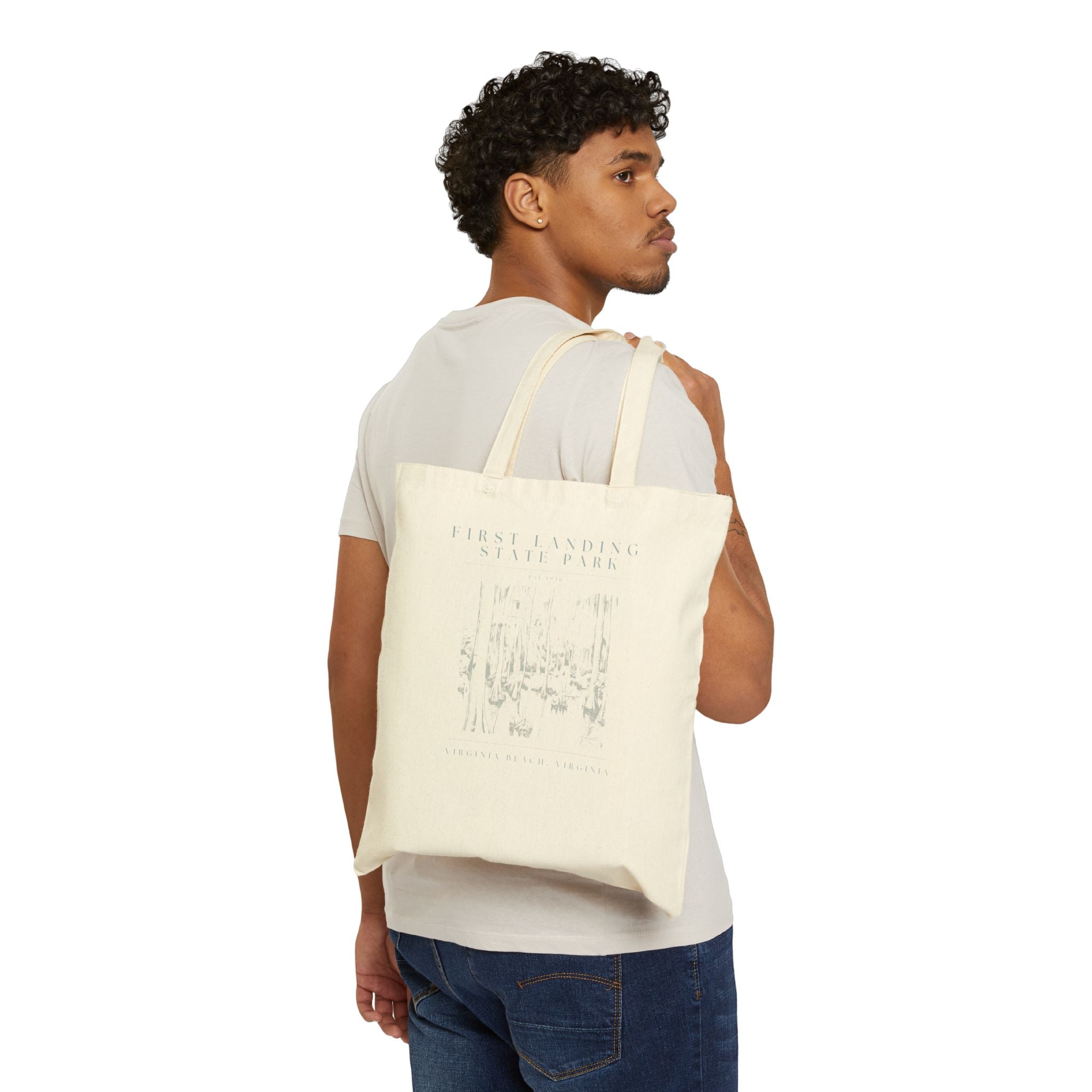 First Landing Cypress Swamp  Canvas Tote