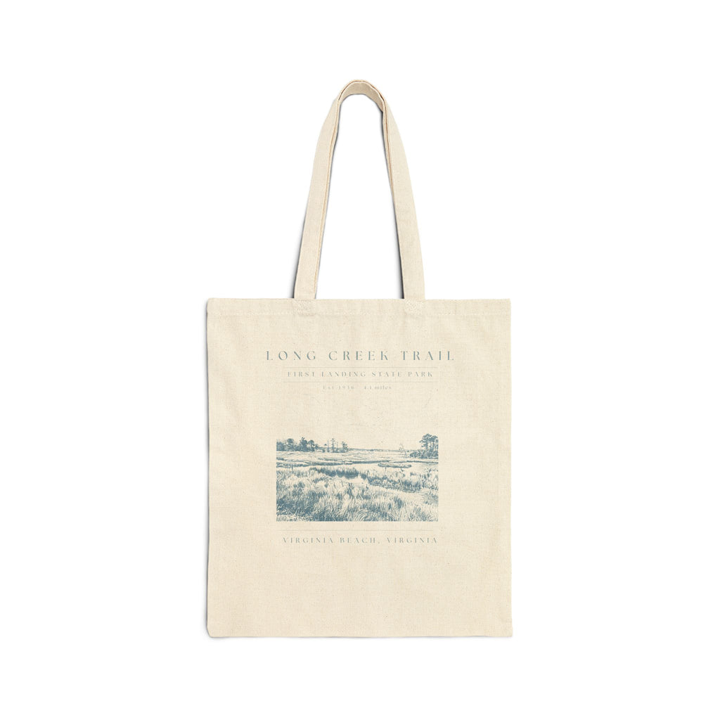 Long Creek Trail Canvas Tote