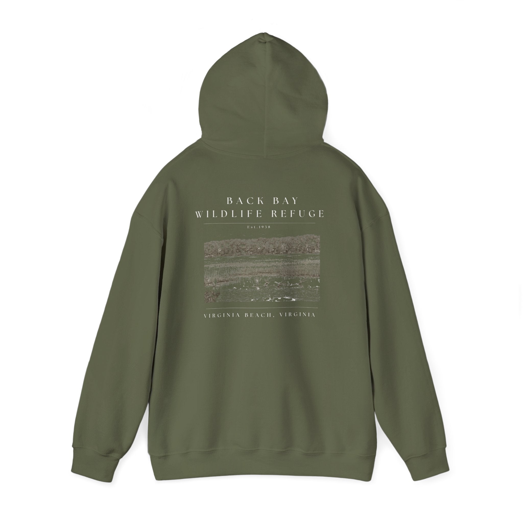 Back Bay Wildlife Refuge Hoodie