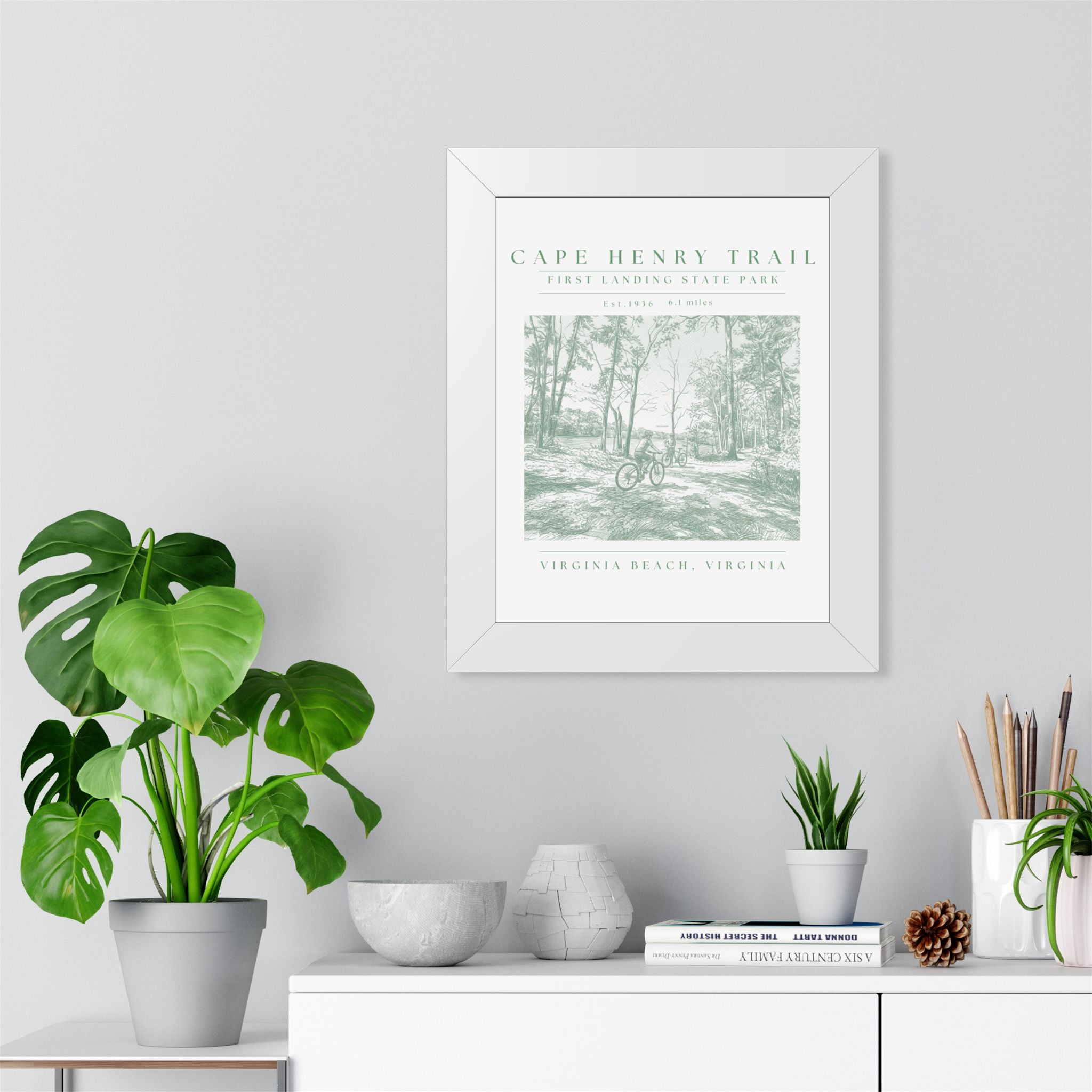 Cape Henry Trail Framed Art