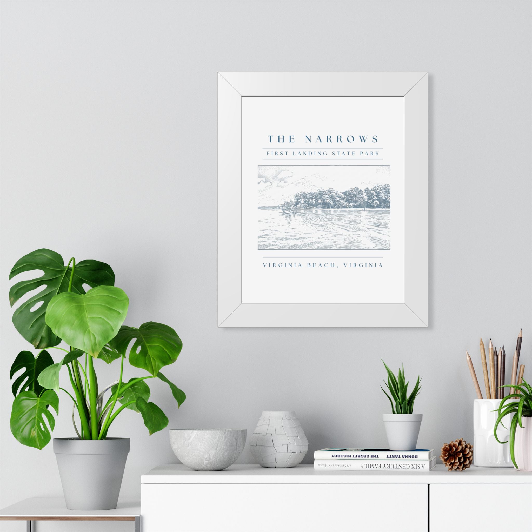 The Narrows Framed Art