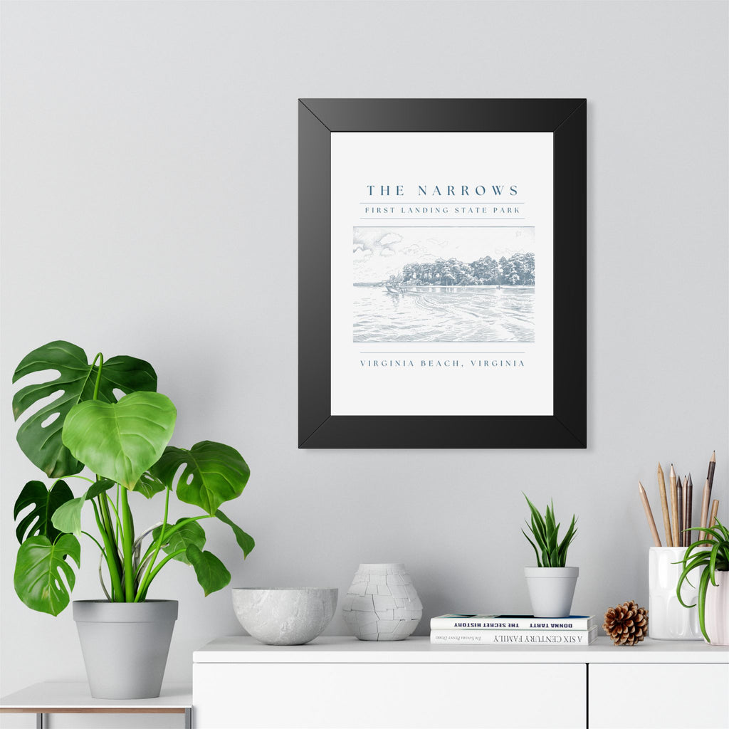 The Narrows Framed Art