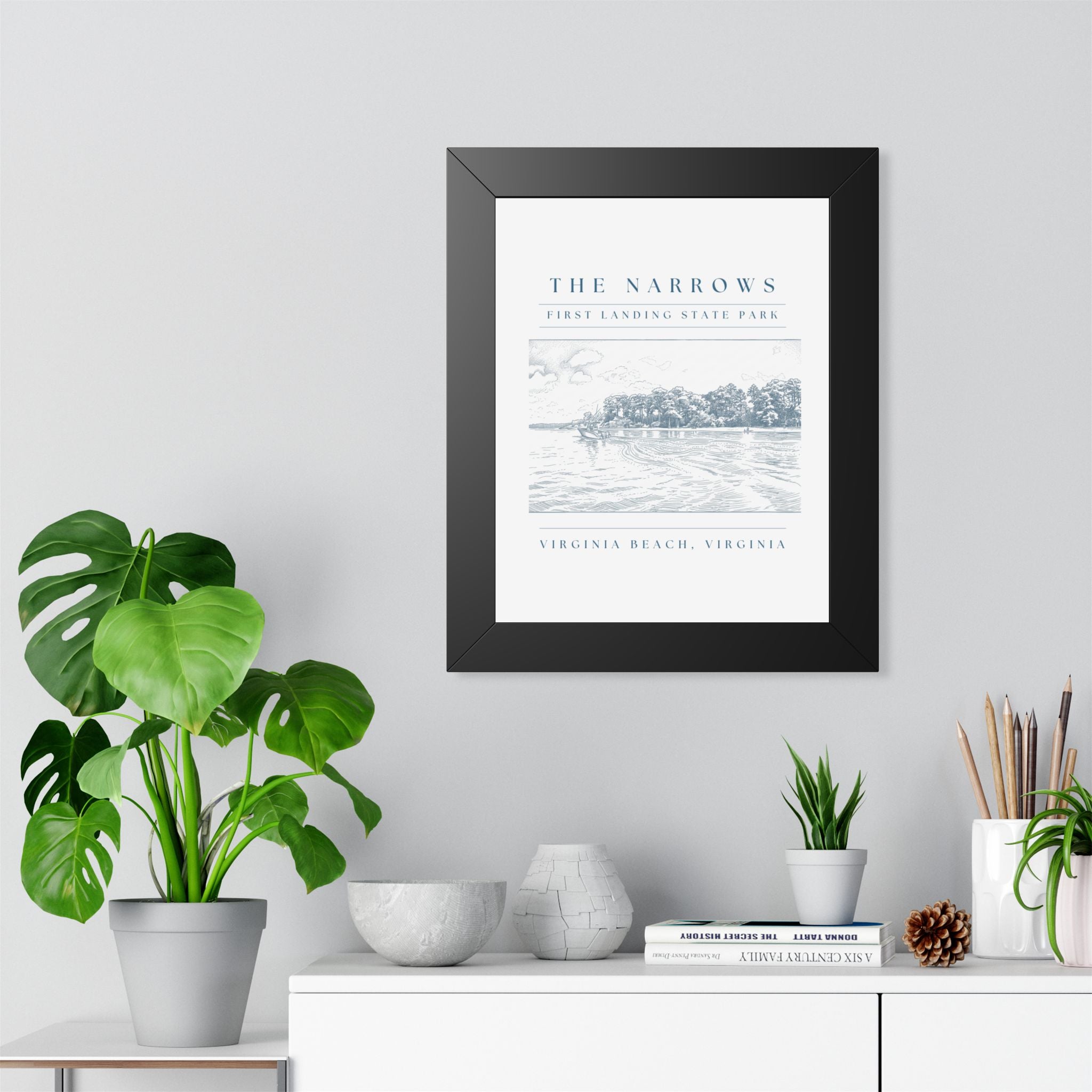 The Narrows Framed Art