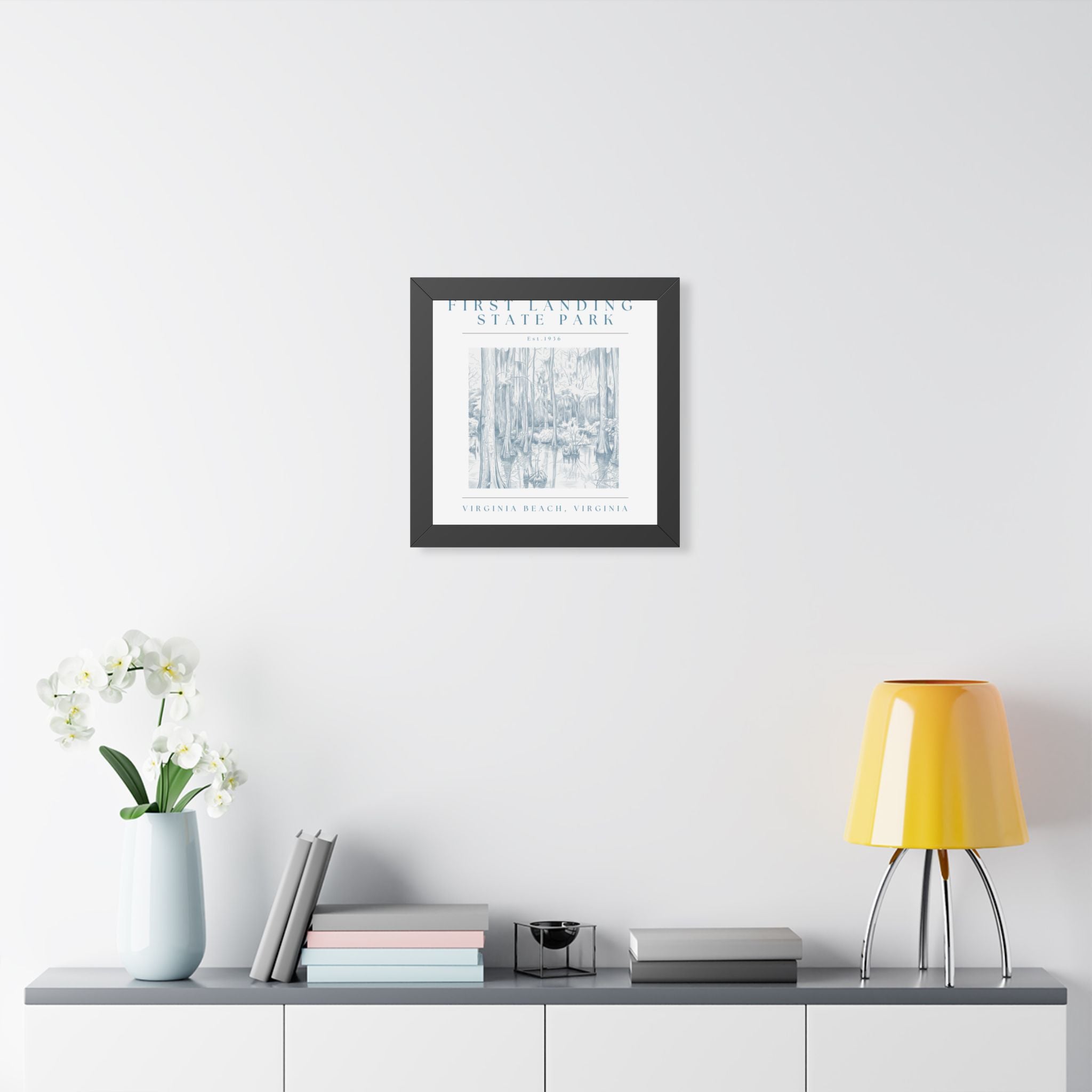 First Landing State Park Cypress Swamp Framed Art